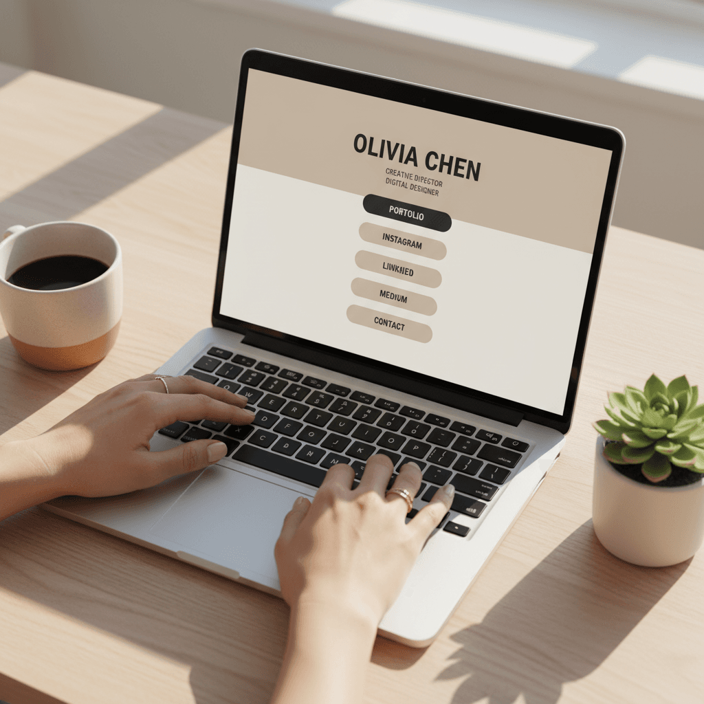 Laptop and smartphone displaying responsive website design
